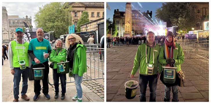 Volunteers at Preston Weekender 2