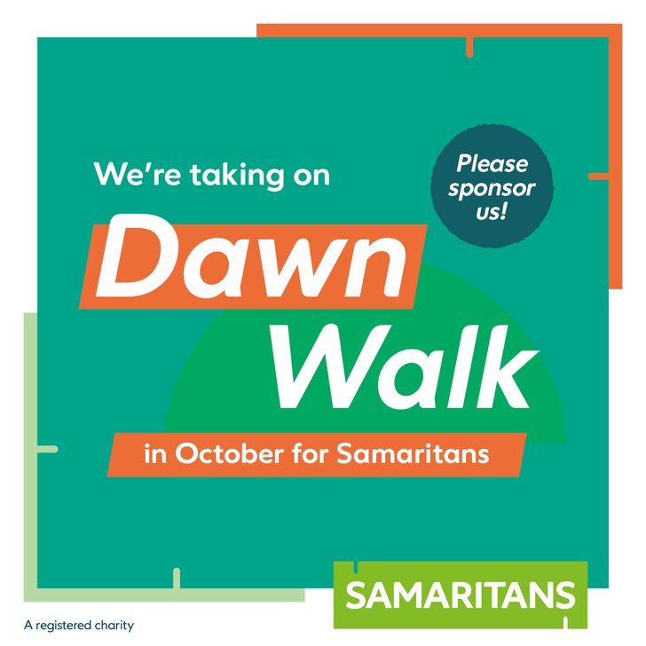 We're taking on Dawn Walk badge