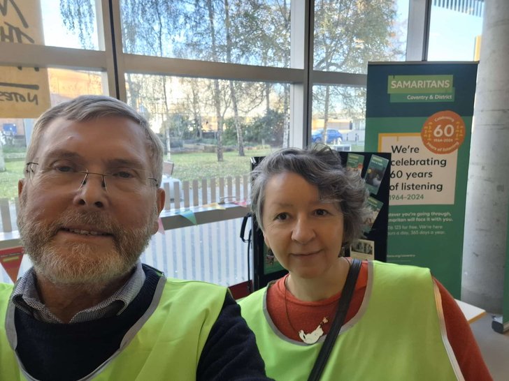 Coventry Branch volunteers at Coventry University 21112024