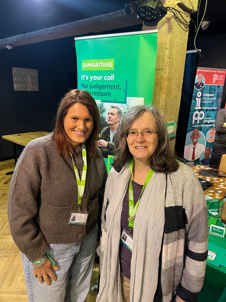 Brierley Hill Samaritans' at International Men's Day - Wolverhampton