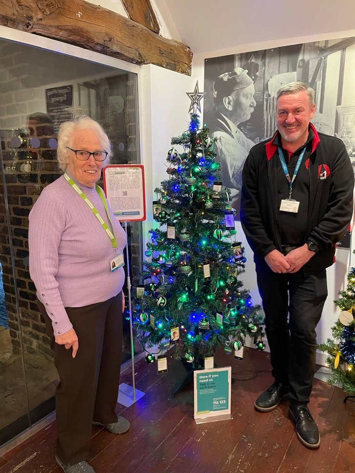 Glass Museum Christmas Tree