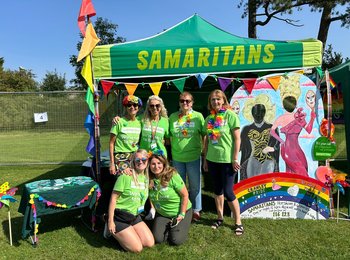 Volunteers at Crawley Pride