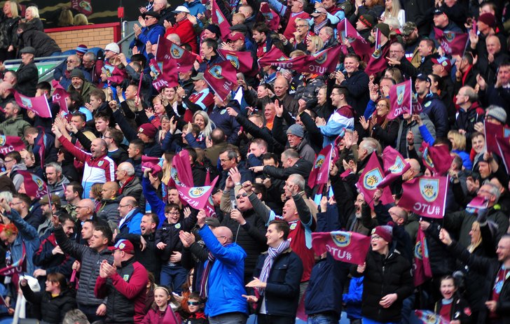 Crowd- Burnley FC fans