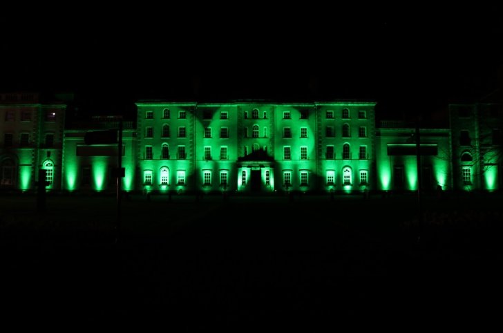 Carlow College lit up for Samaritans Longest Night 2024
