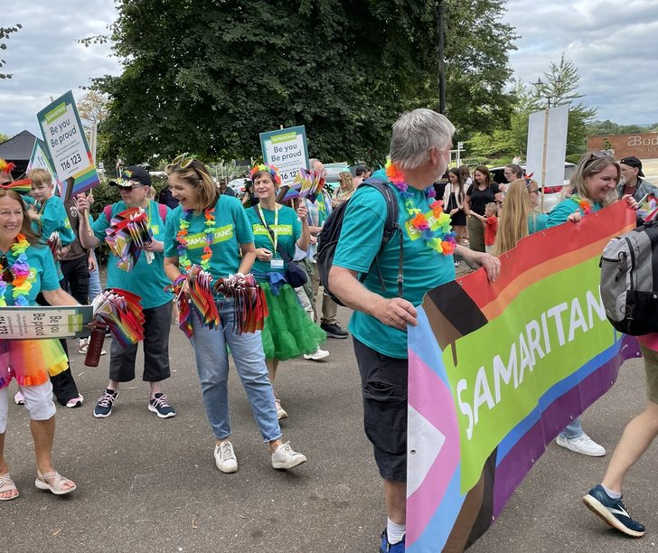 Chesters Samaritans on parade !