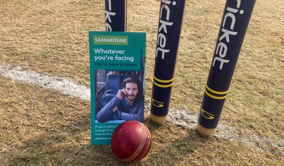 Leaflets with Samaritans contact details were available.