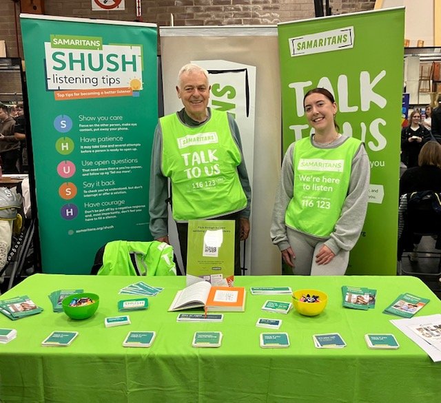 Samaritan Volunteers at Chichester Freshers Fair