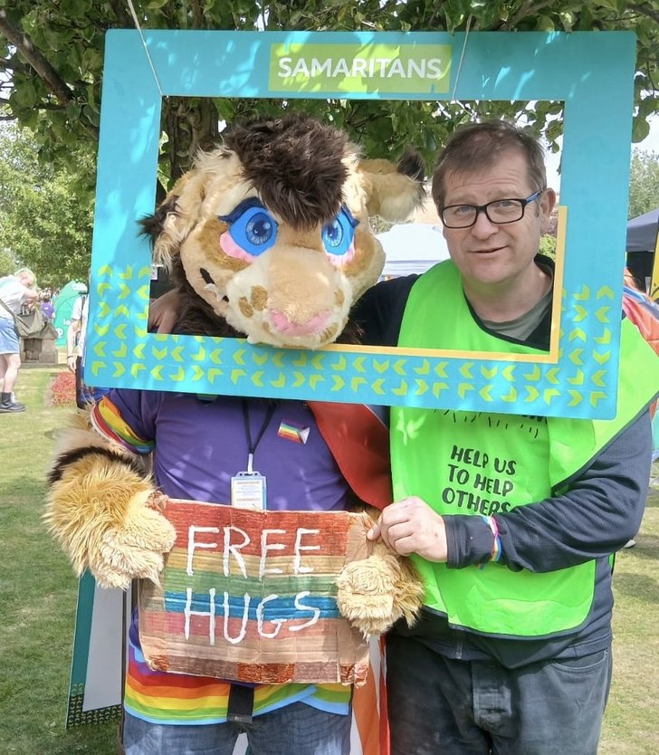 Pride hugs