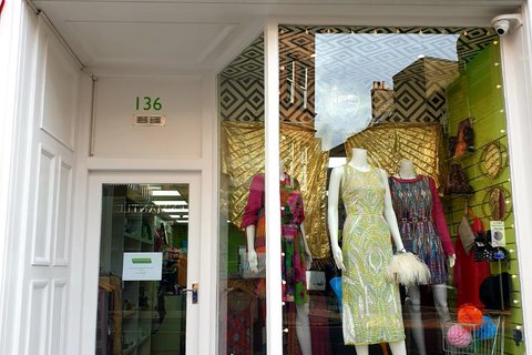 Edinburgh Samaritans Charity Shop Window