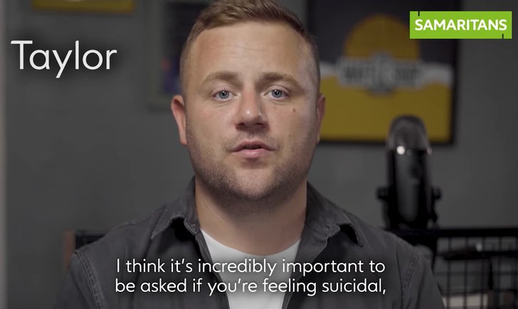 Taylor, Samaritans caller