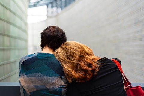 Head on shoulder