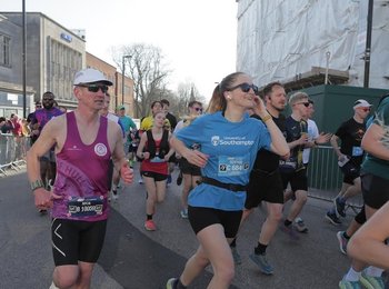 Sophie running her first 10k