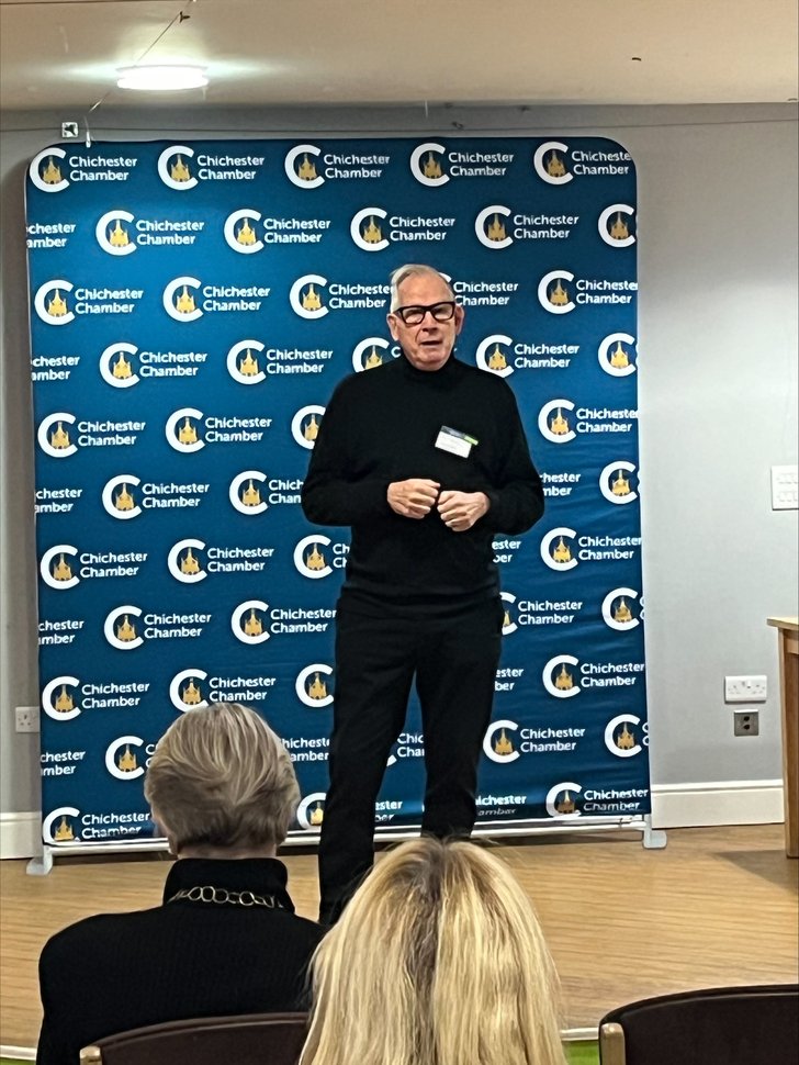 Paul at Bognor Business Forum