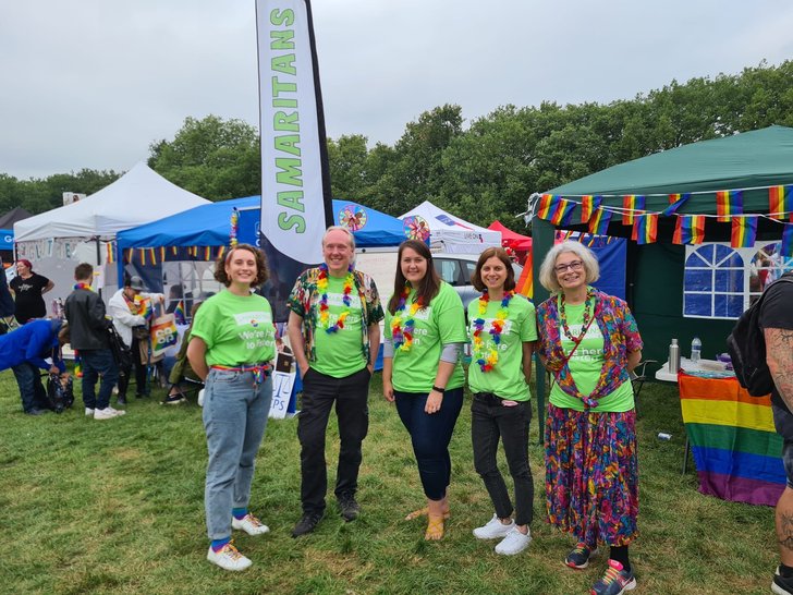 Samaritans at Reading Pride 2021