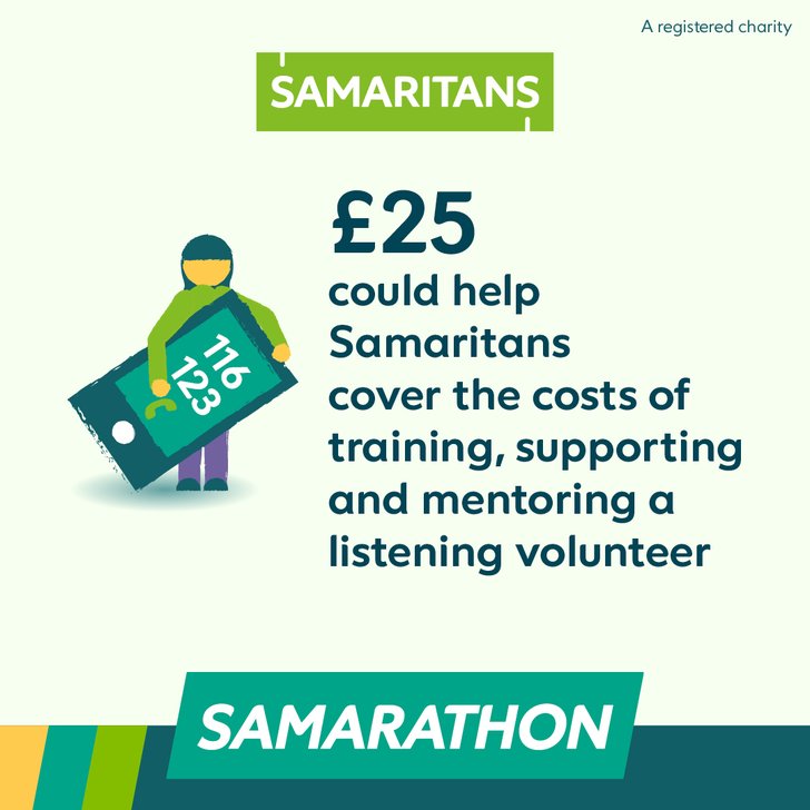 Samarathon £25 Infographic