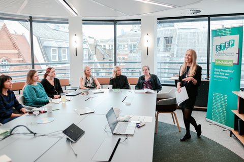 Samaritans STEP training in the workplace