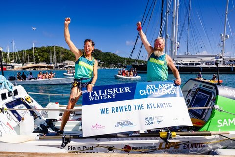 Atlantic rowers