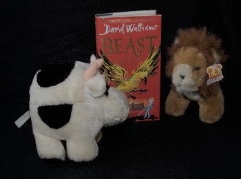Photo of a Book and Two Soft Toys