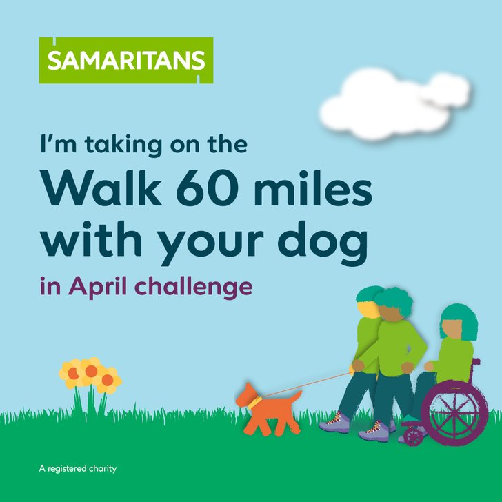 I'm taking on the 60 miles in April challenge