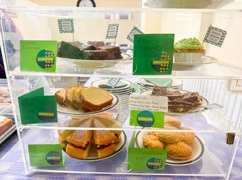 Just a small selection of the cakes on offer