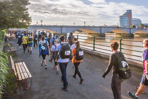 Action Challenge - Thames Bridge Trek