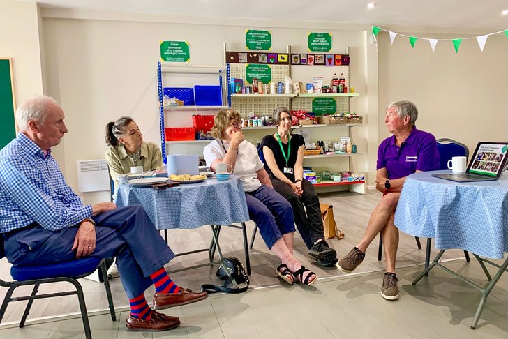 Chichester foodbank talk